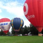 Heißluftballon Gruppe